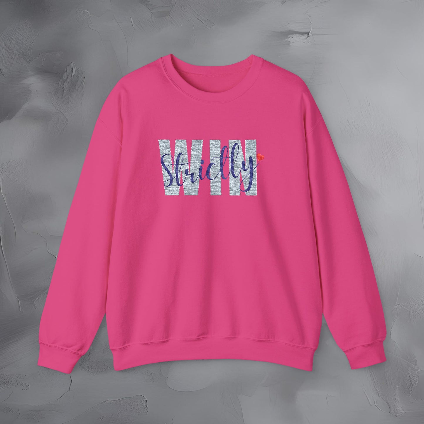 Strictly Win - Embroidered Sweatshirt