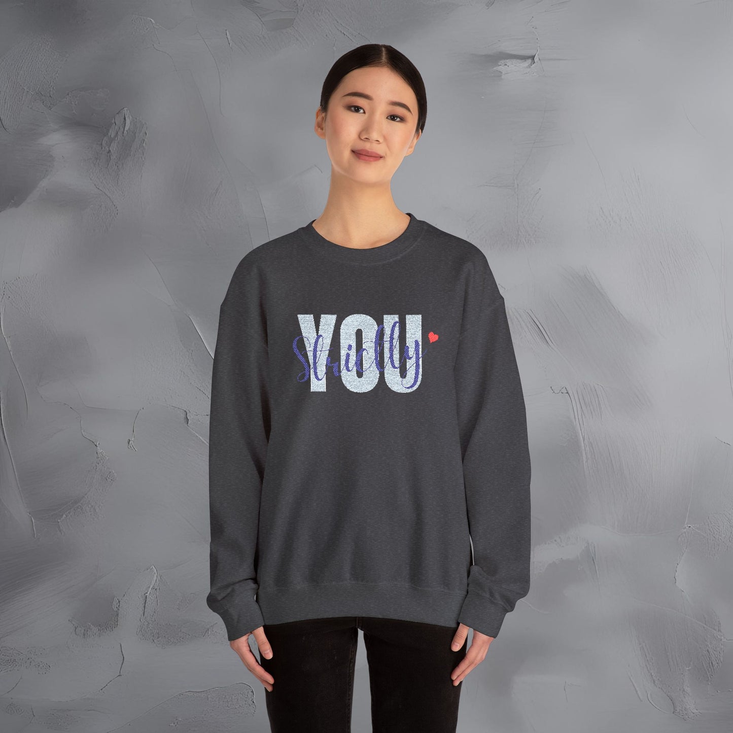 Strictly You - Embroidered Sweatshirt