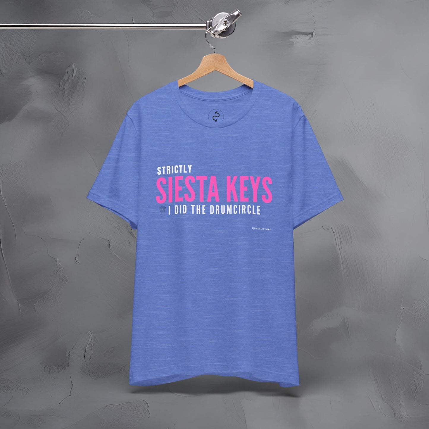 Strictly Siesta Key – I Did the Drum Circle T-Shirt | Sarasota Beach Sunset Drum Circle Graphic Tee