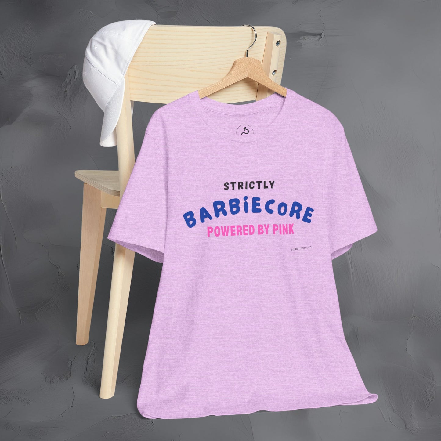 Strictly Barbiecore T-Shirt – Powered by Pink - Aesthetic Graphic Tee