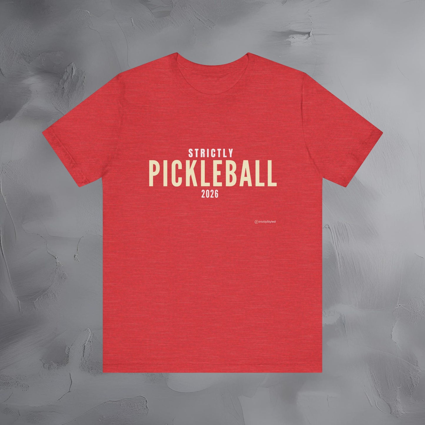 Strictly Pickleball Shirt Minimalist New Year Intention T Shirt Unisex Graphic Tee