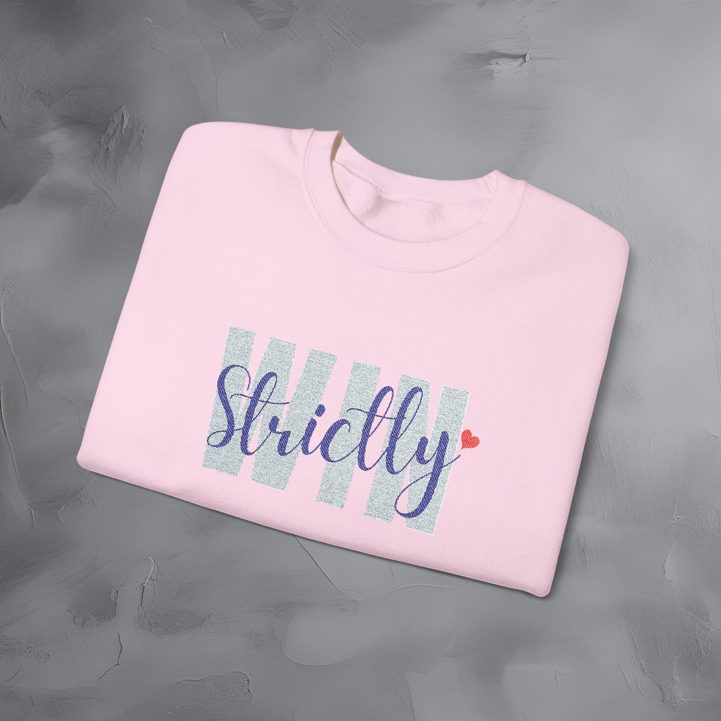 Strictly Win - Embroidered Sweatshirt