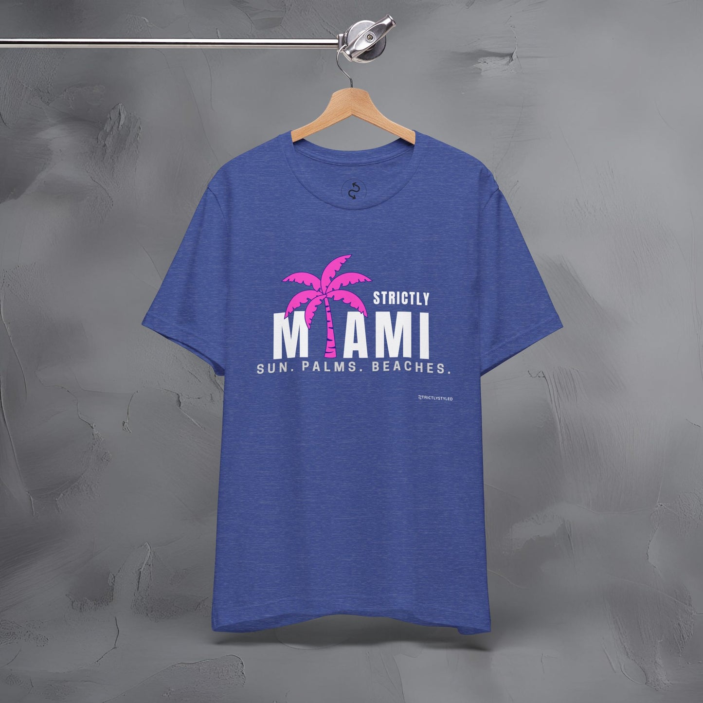 Strictly Miami T-Shirt – Sun Palms Beaches City Vibes Tee