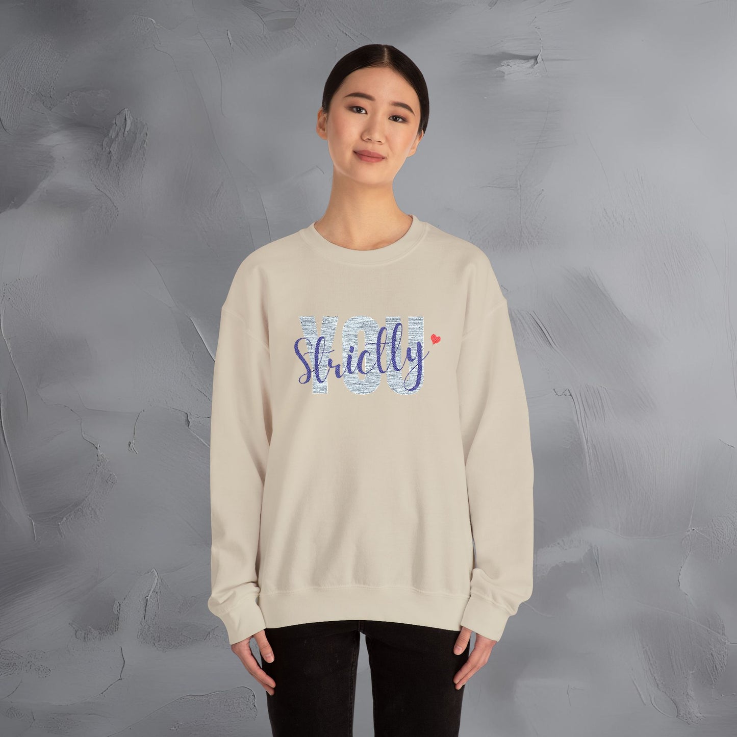 Strictly You - Embroidered Sweatshirt