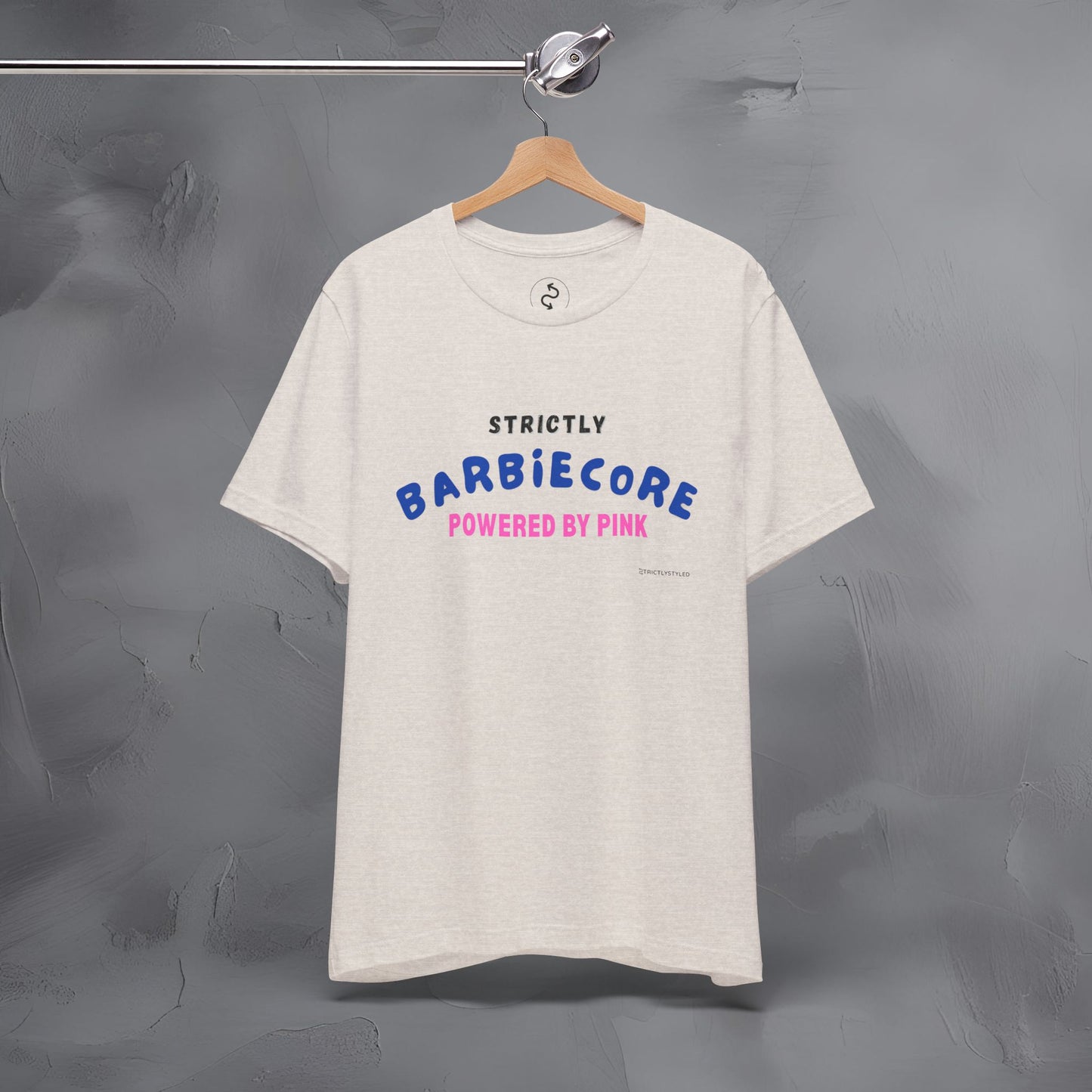 Strictly Barbiecore T-Shirt – Powered by Pink - Aesthetic Graphic Tee