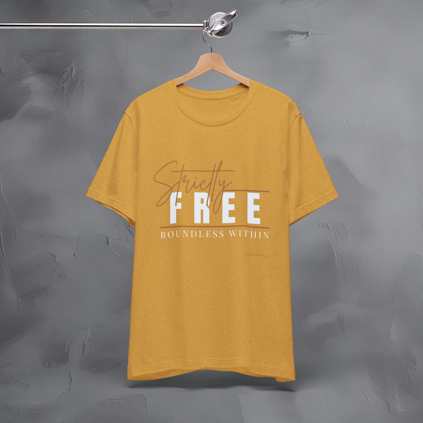 Strictly Free – Boundless Within T-Shirt - Inner Freedom Graphic Tee - Mindful Lifestyle Shirt