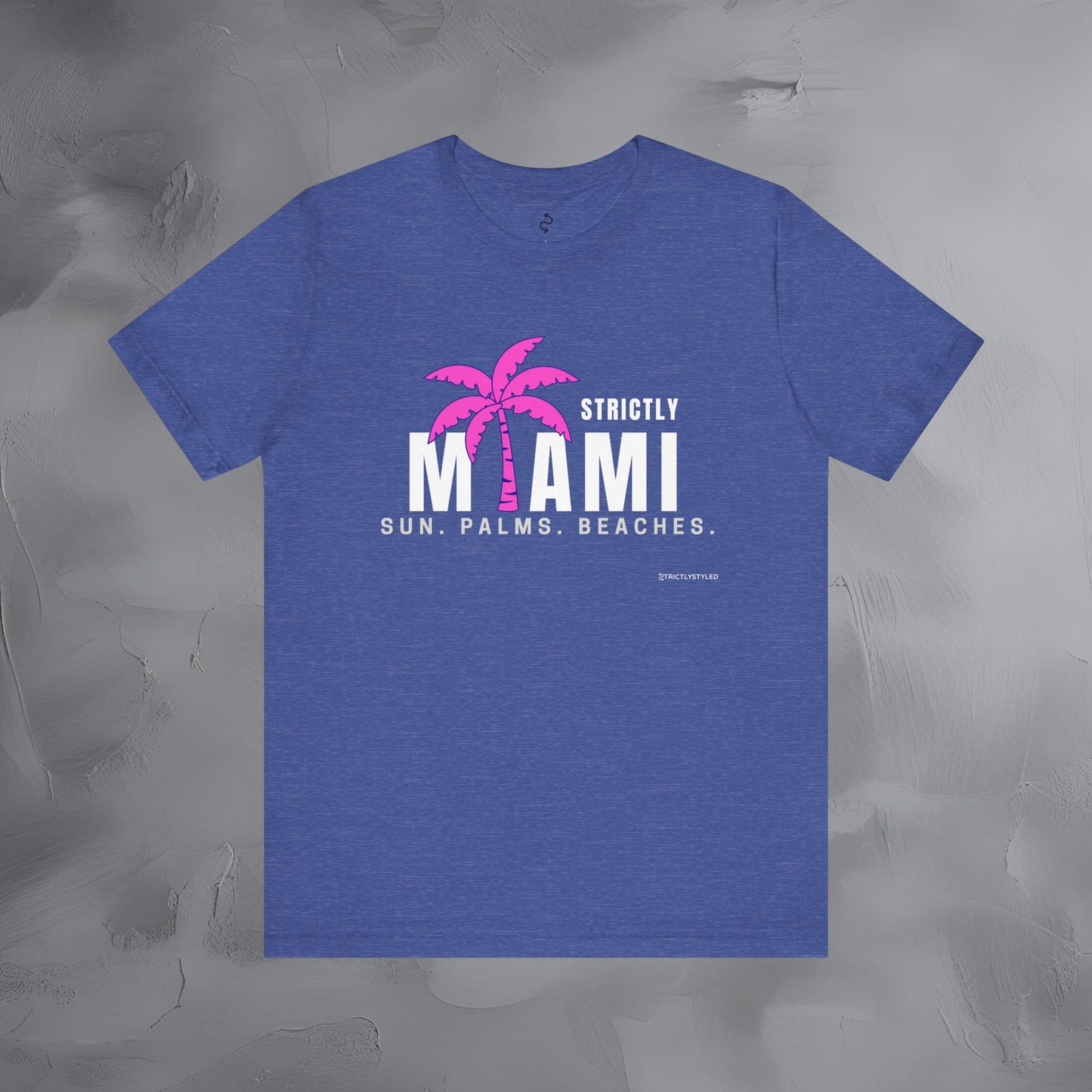 Strictly Miami T-Shirt – Sun Palms Beaches City Vibes Tee