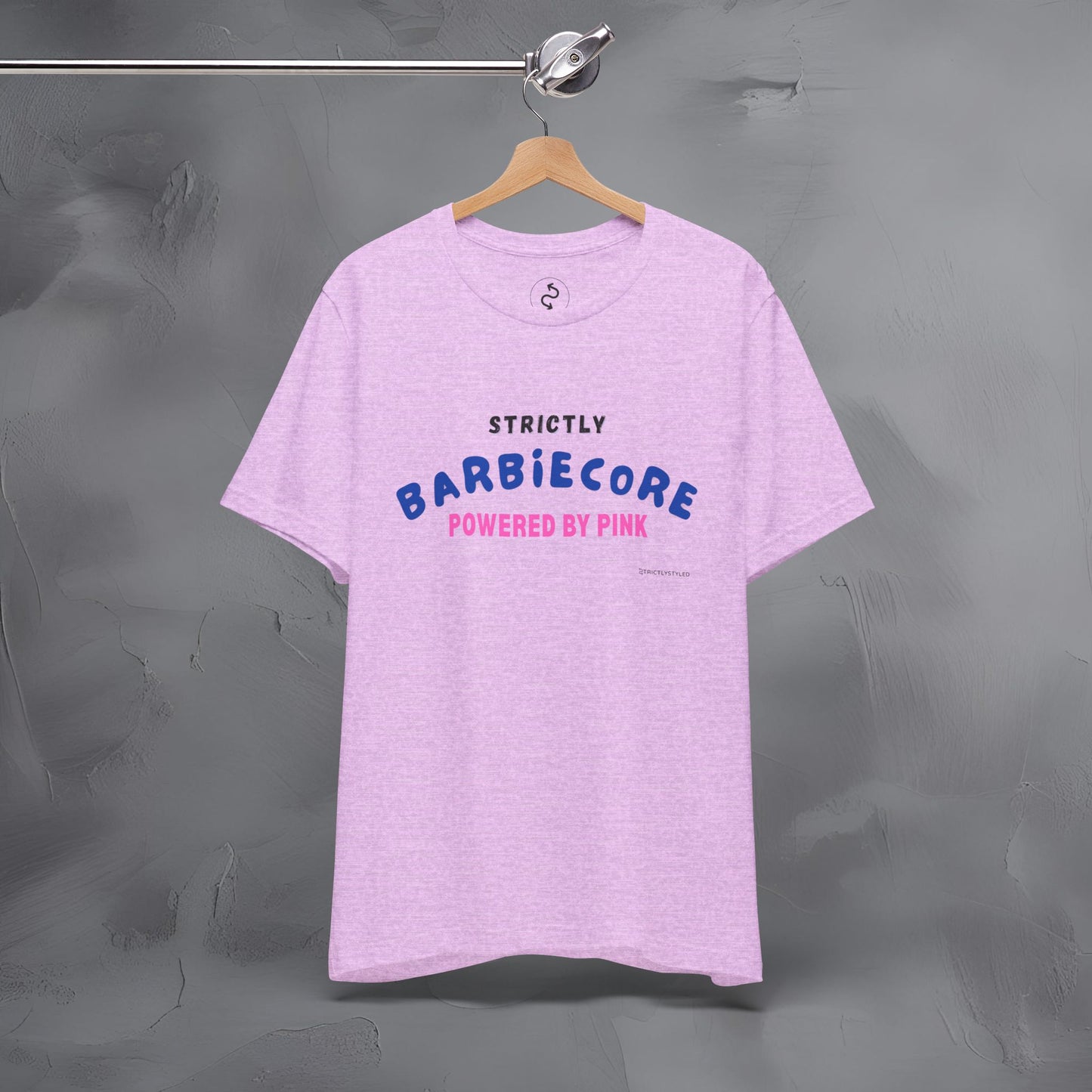 Strictly Barbiecore T-Shirt – Powered by Pink - Aesthetic Graphic Tee