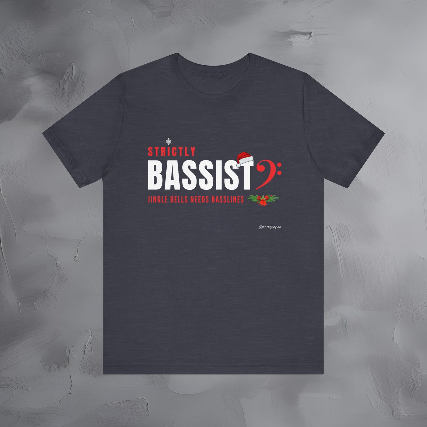 Strictly Bassist – Jingle Bell Needs Basslines - Funny Christmas Bass Player Shirt