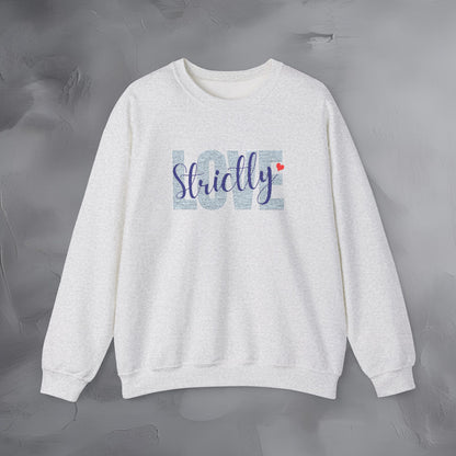 Strictly Love - Embroidered Sweatshirt