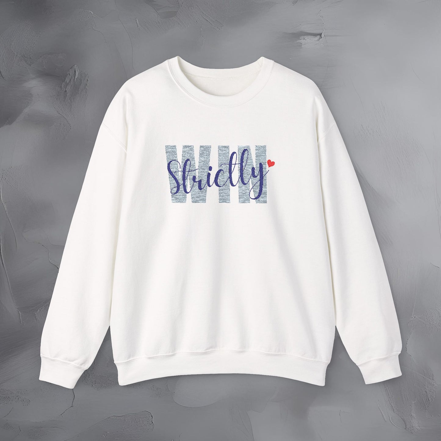 Strictly Win - Embroidered Sweatshirt