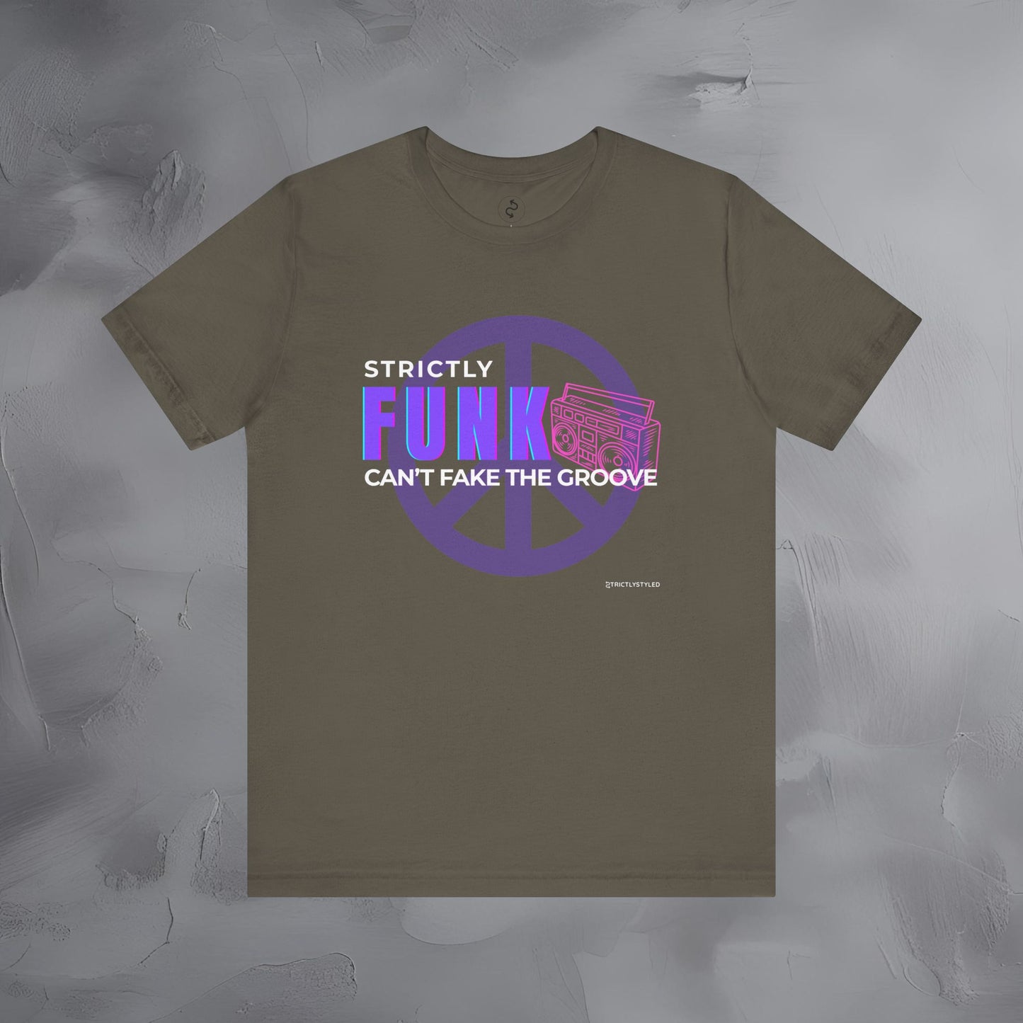 Strictly Funk T-Shirt – Can’t Fake the Groove – Funk Music Graphic Tee