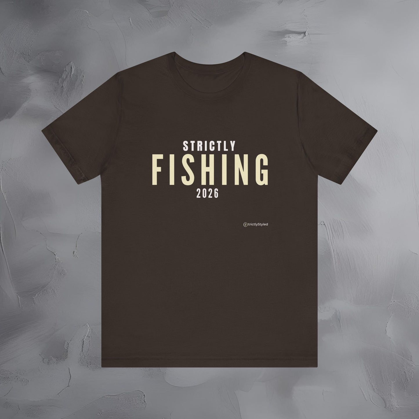 Strictly Fishing Shirt Minimalist New Year Intention T Shirt Unisex Graphic Tee