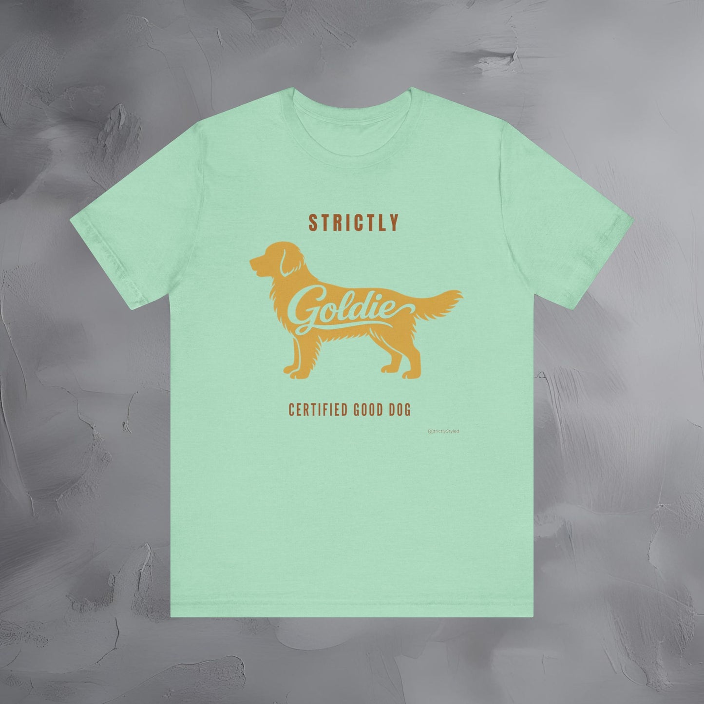Strictly Goldie Golden Retriever T Shirt