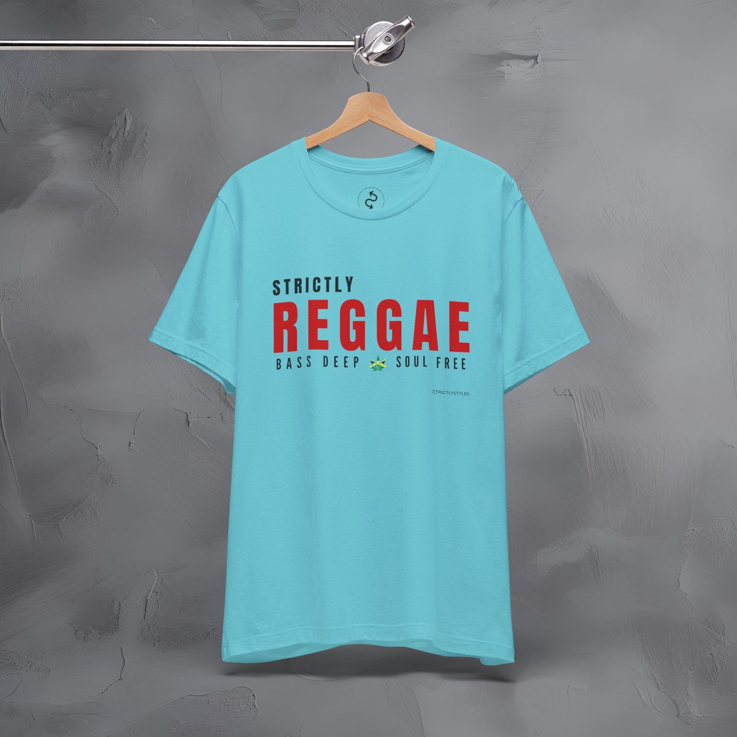 Strictly Reggae – Bass Deep. Soul Free. T-Shirt | Reggae Music Graphic Tee | Jamaican Roots Lifestyle Shirt