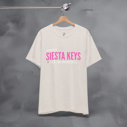 Strictly Siesta Key – I Did the Drum Circle T-Shirt | Sarasota Beach Sunset Drum Circle Graphic Tee