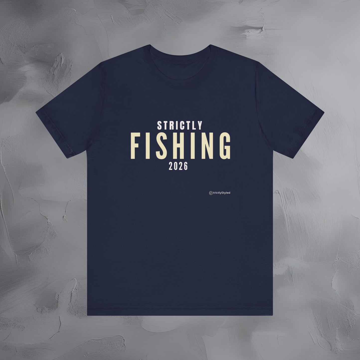 Strictly Fishing Shirt Minimalist New Year Intention T Shirt Unisex Graphic Tee