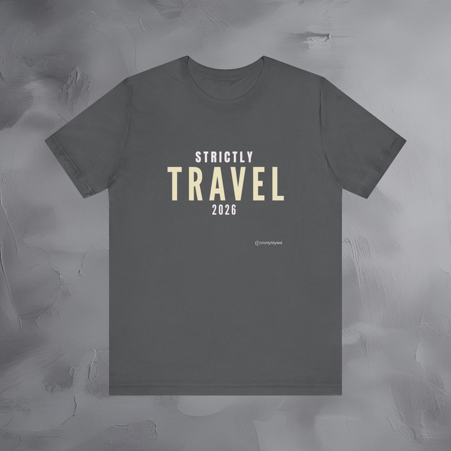 Strictly Travel Shirt Minimalist New Year Intention T Shirt Unisex Graphic Tee