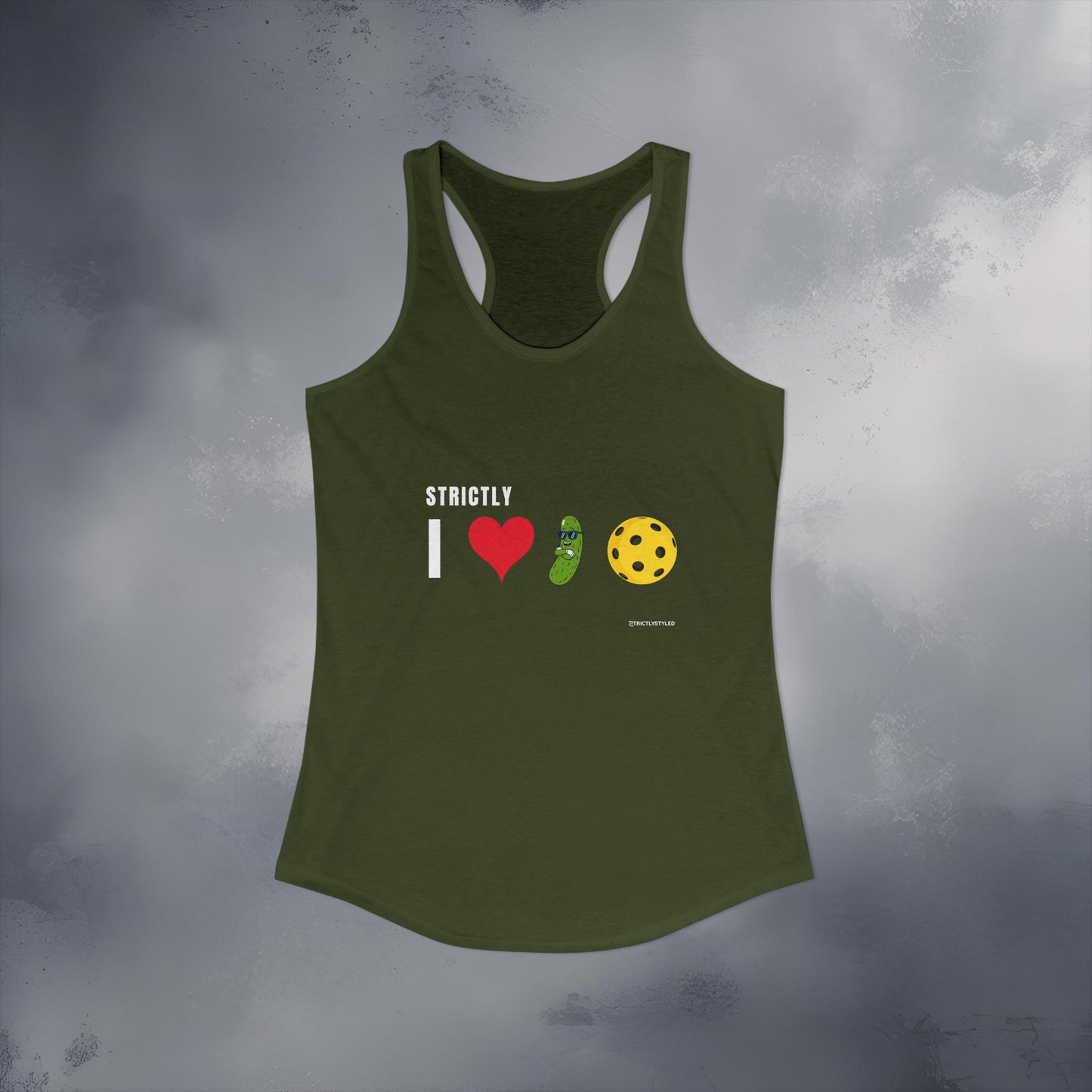 Strictly Pickleball Tank – I Love Pickleball