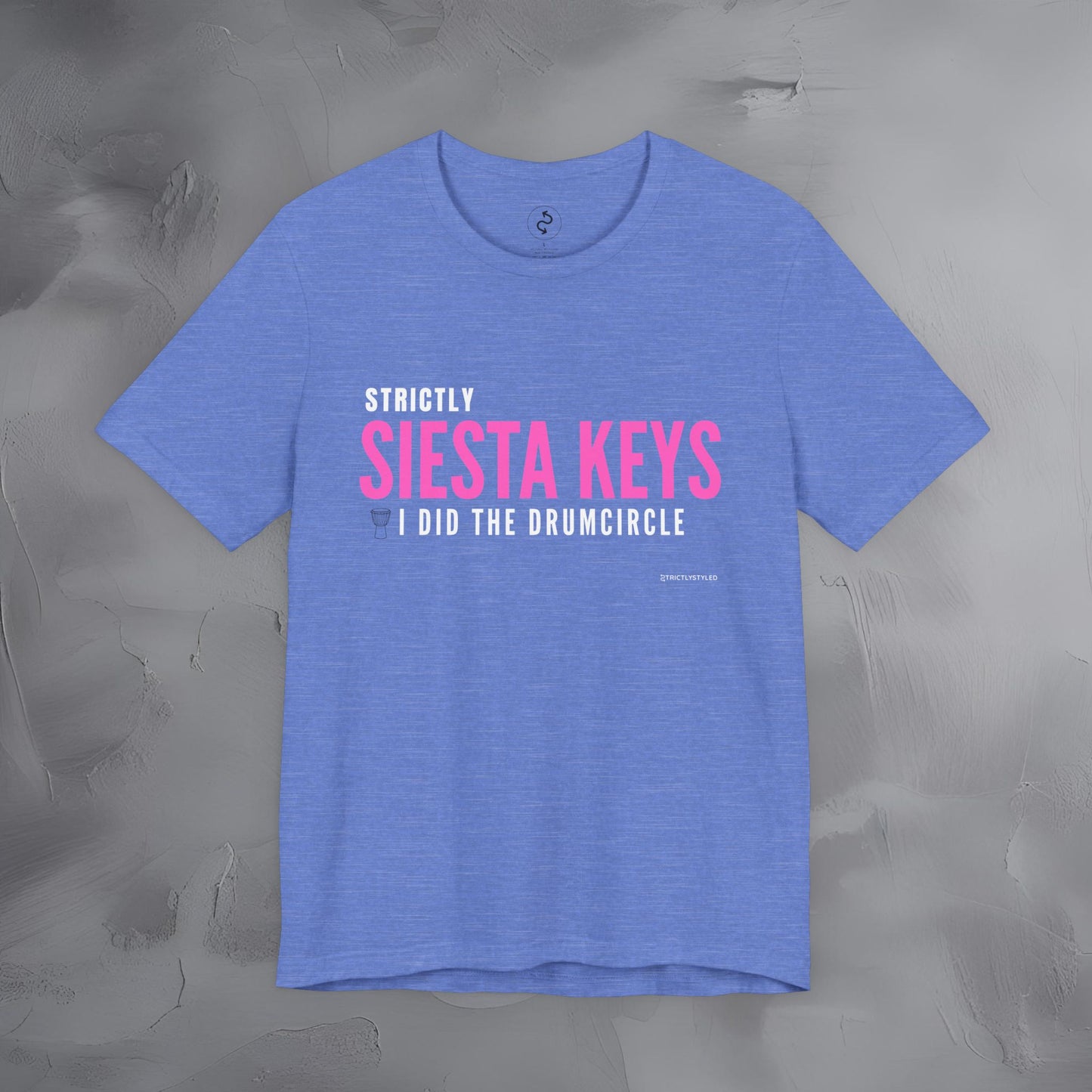 Strictly Siesta Key – I Did the Drum Circle T-Shirt | Sarasota Beach Sunset Drum Circle Graphic Tee