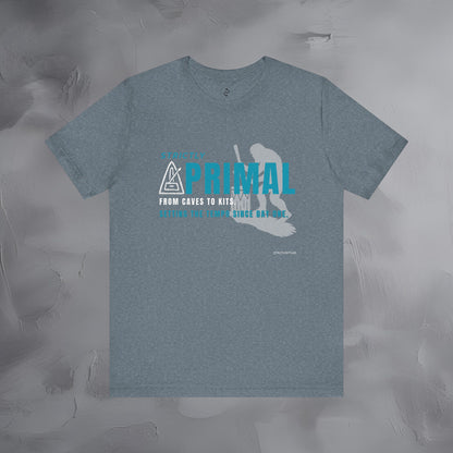 Strictly Primal T-Shirt – Drum & Rhythm Graphic Tee - From Cave to Kits