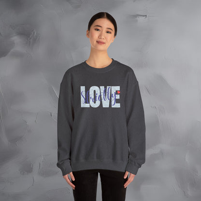 Strictly Love - Embroidered Sweatshirt