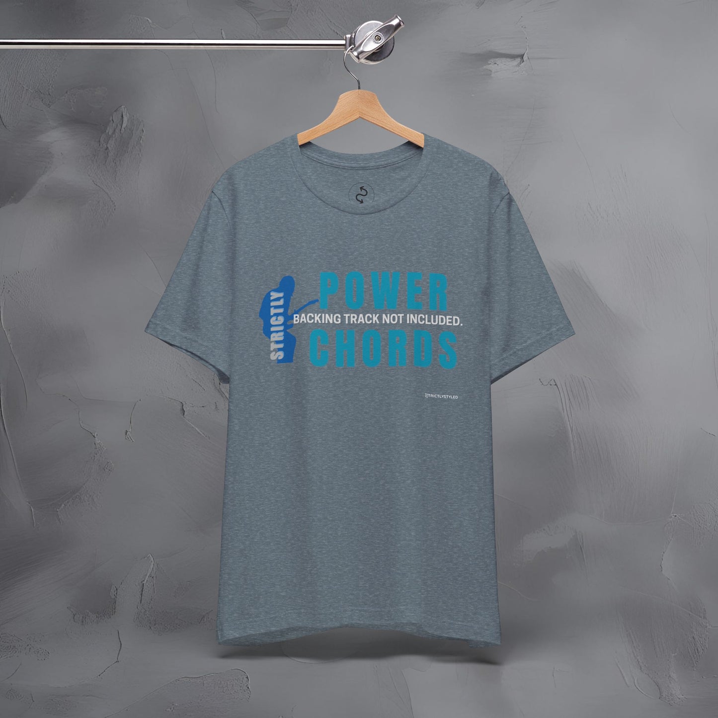 Strictly Guitar T-Shirt – Backing Track Not Included Musician Tee