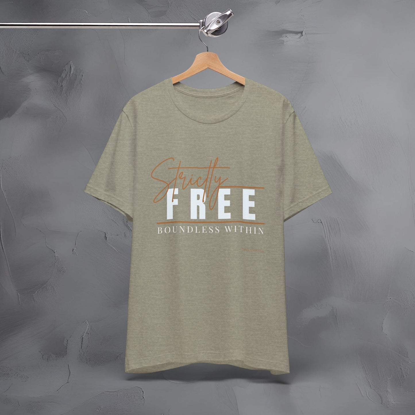Strictly Free – Boundless Within T-Shirt - Inner Freedom Graphic Tee - Mindful Lifestyle Shirt