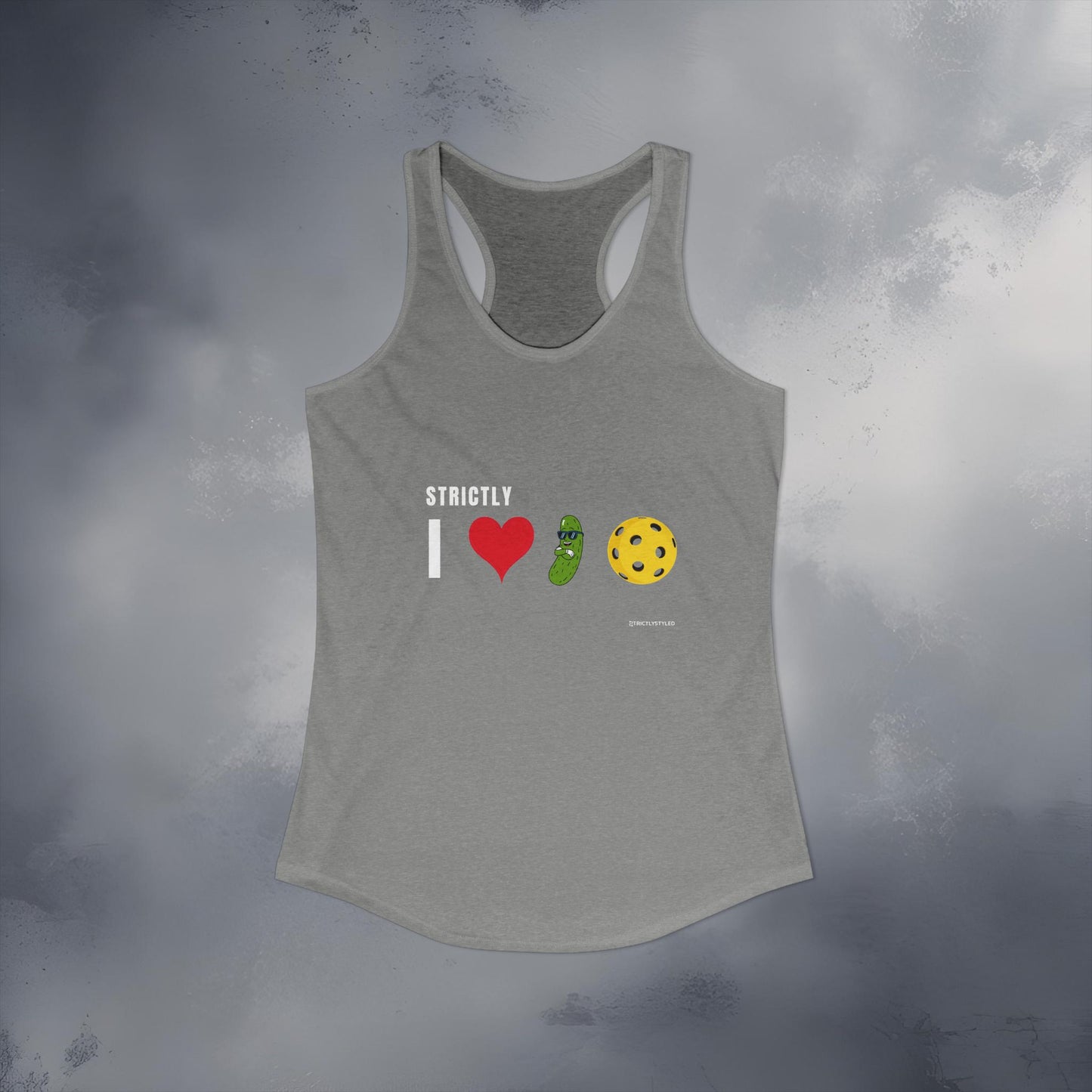 Strictly Pickleball Tank – I Love Pickleball