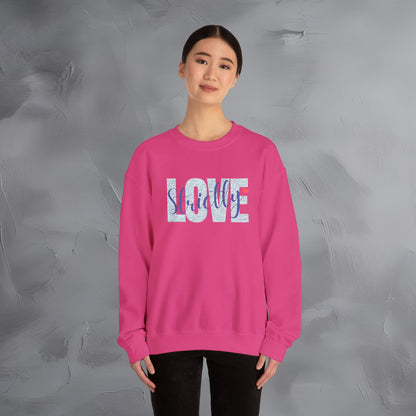 Strictly Love - Embroidered Sweatshirt