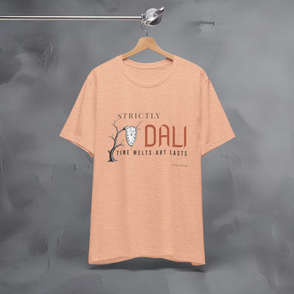 Strictly Dalí – Time Melts. Art Lasts. T-Shirt | Surrealist Artist Graphic Tee | Salvador Dalí Inspired Shirt