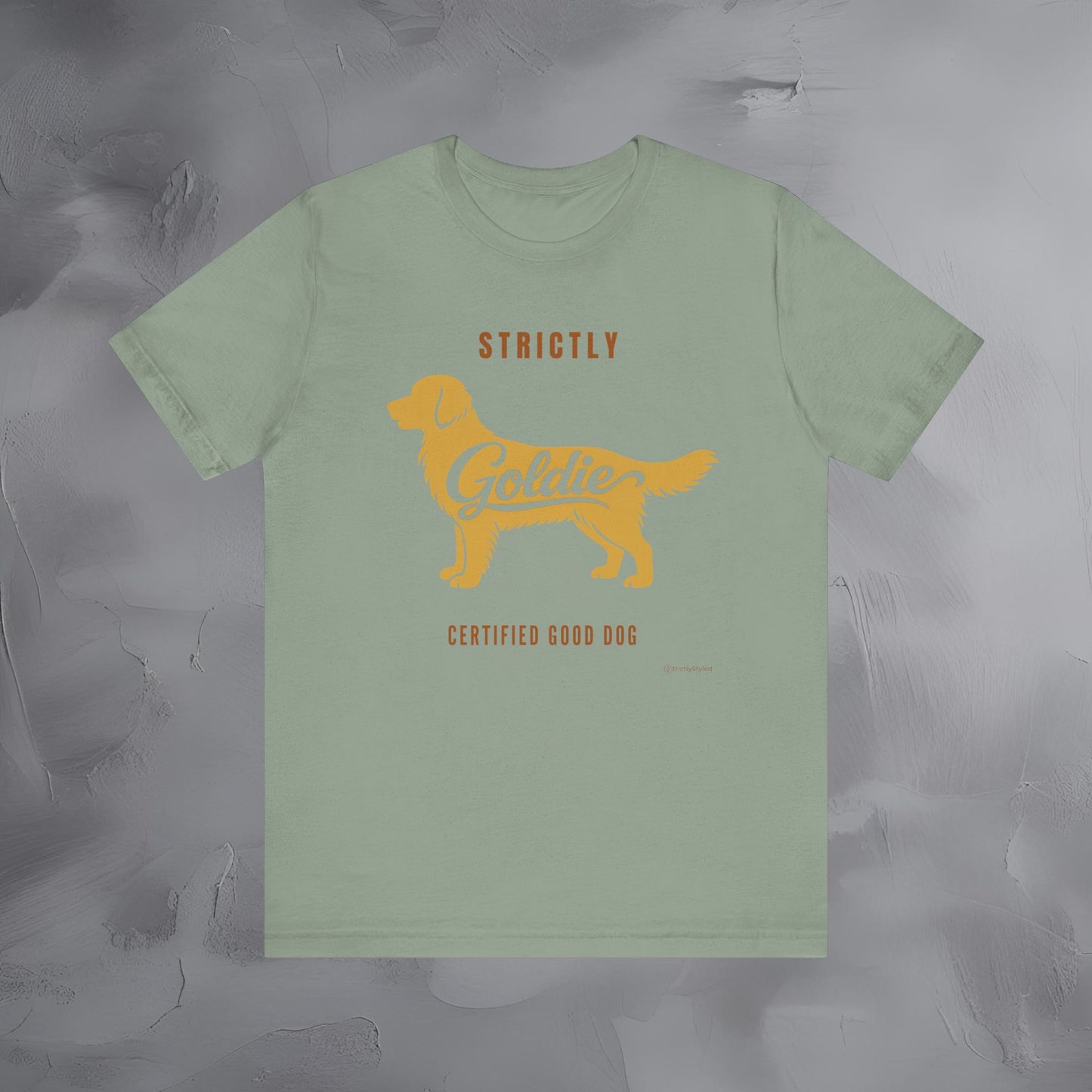 Strictly Goldie Golden Retriever T Shirt