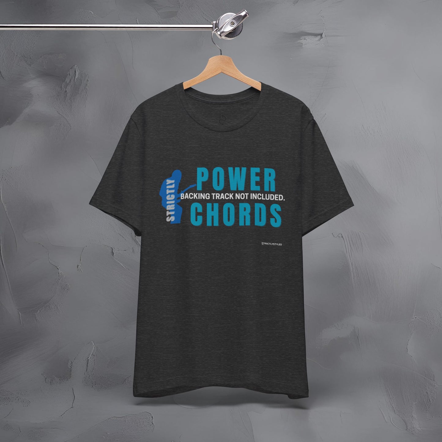 Strictly Guitar T-Shirt – Backing Track Not Included Musician Tee