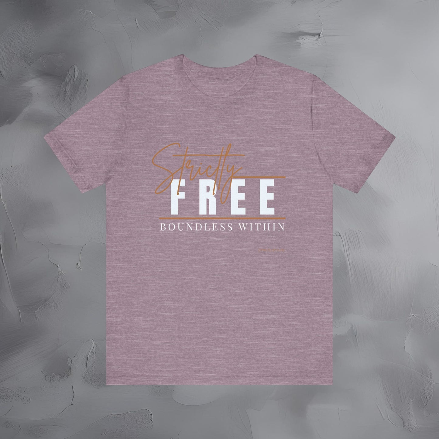Strictly Free – Boundless Within T-Shirt - Inner Freedom Graphic Tee - Mindful Lifestyle Shirt