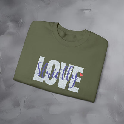 Strictly Love - Embroidered Sweatshirt