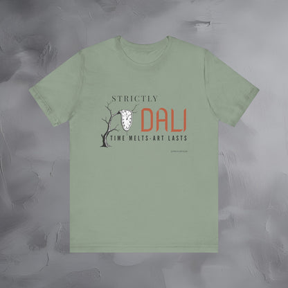 Strictly Dalí – Time Melts. Art Lasts. T-Shirt | Surrealist Artist Graphic Tee | Salvador Dalí Inspired Shirt