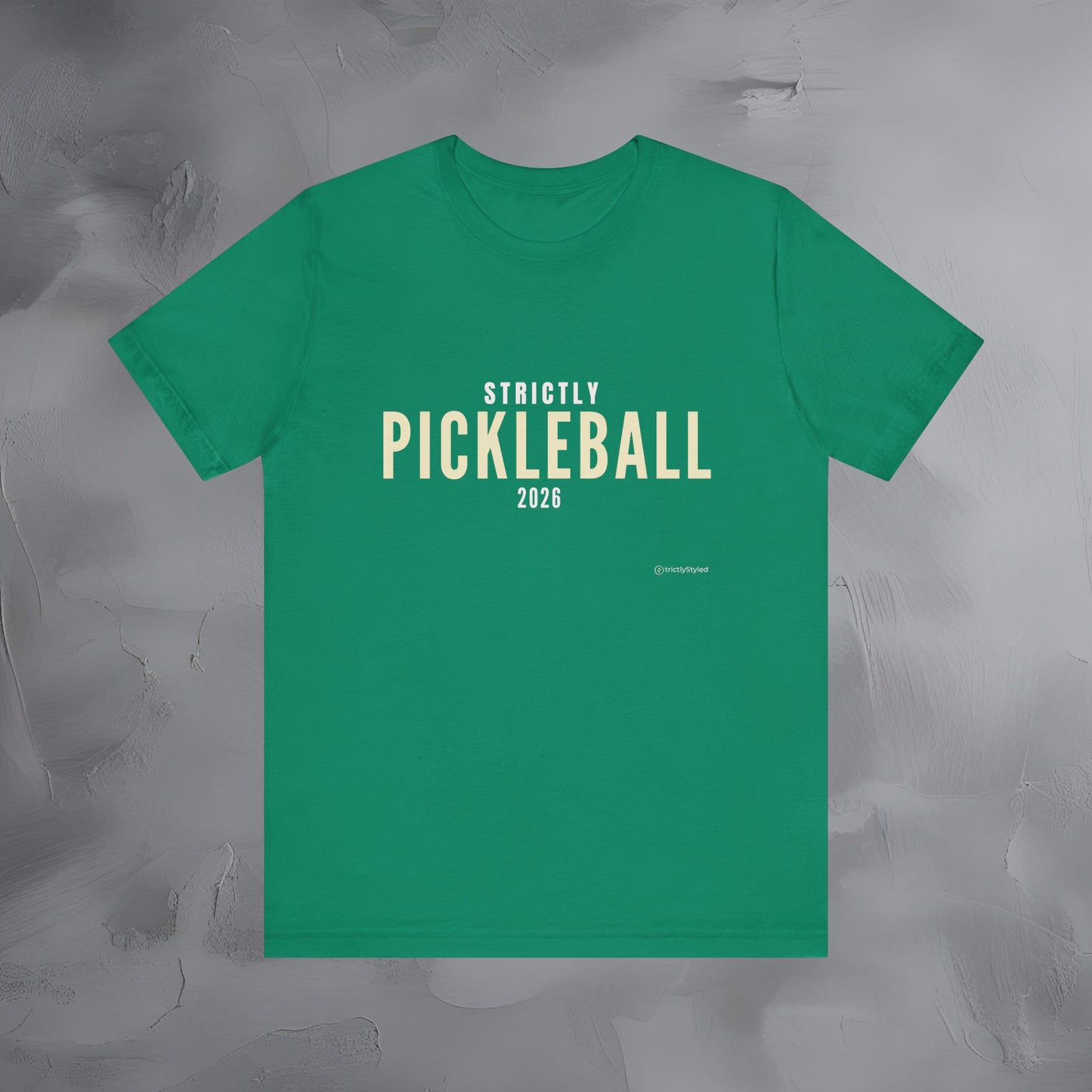Strictly Pickleball Shirt Minimalist New Year Intention T Shirt Unisex Graphic Tee