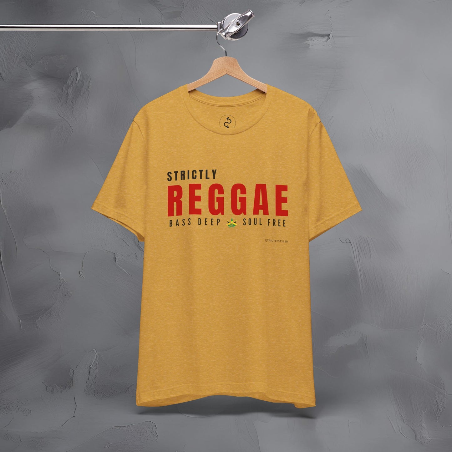 Strictly Reggae – Bass Deep. Soul Free. T-Shirt | Reggae Music Graphic Tee | Jamaican Roots Lifestyle Shirt