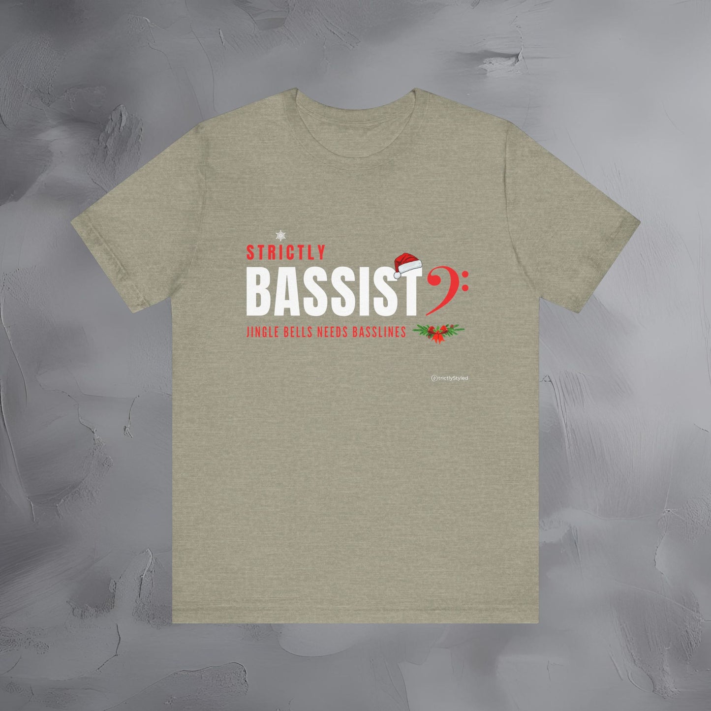 Strictly Bassist – Jingle Bell Needs Basslines - Funny Christmas Bass Player Shirt