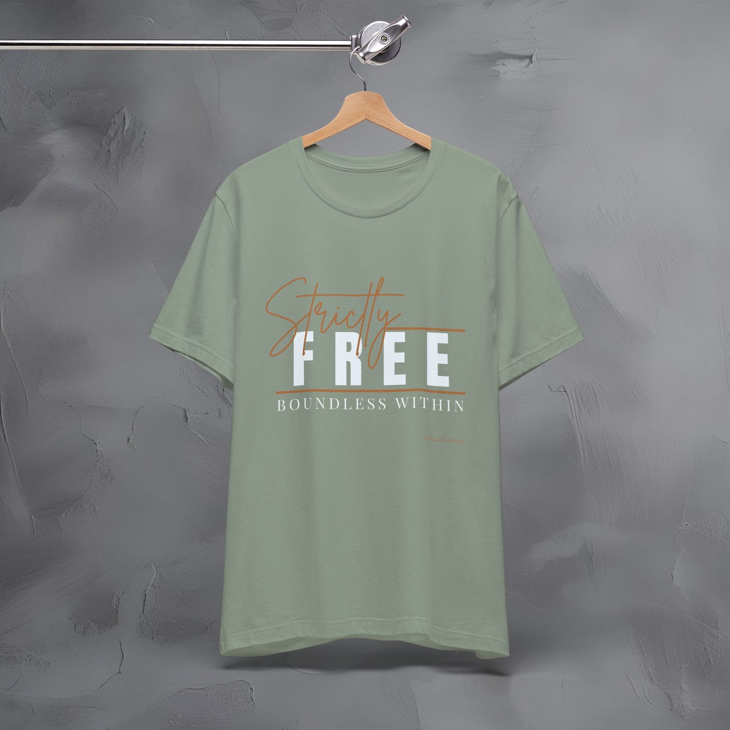 Strictly Free – Boundless Within T-Shirt - Inner Freedom Graphic Tee - Mindful Lifestyle Shirt