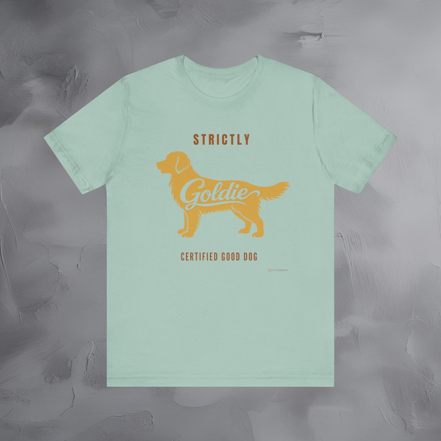 Strictly Goldie Golden Retriever T Shirt