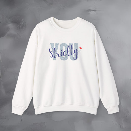 Strictly You - Embroidered Sweatshirt