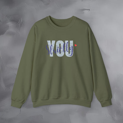 Strictly You - Embroidered Sweatshirt