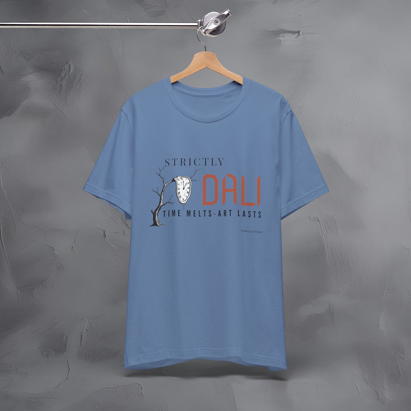 Strictly Dalí – Time Melts. Art Lasts. T-Shirt | Surrealist Artist Graphic Tee | Salvador Dalí Inspired Shirt