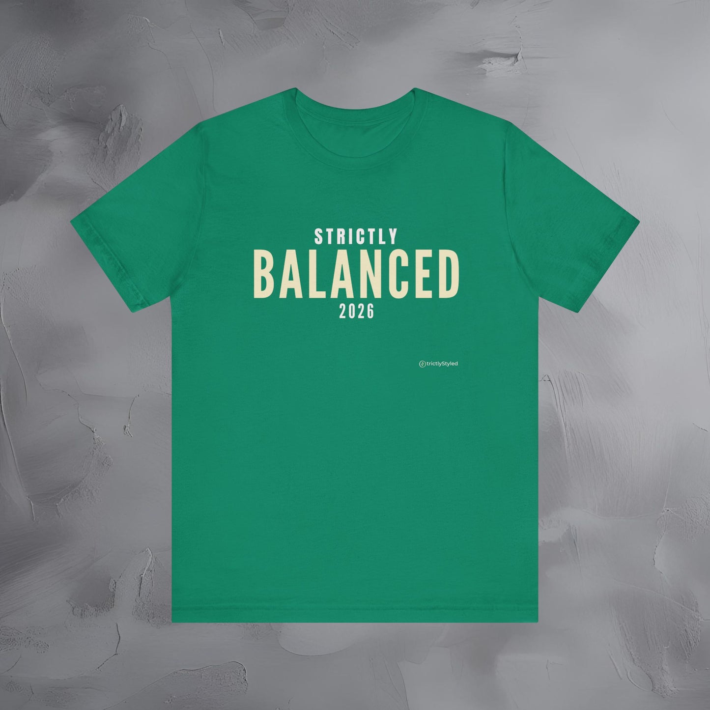 Strictly Balanced Shirt Minimalist New Year Intention T Shirt Unisex Graphic Tee