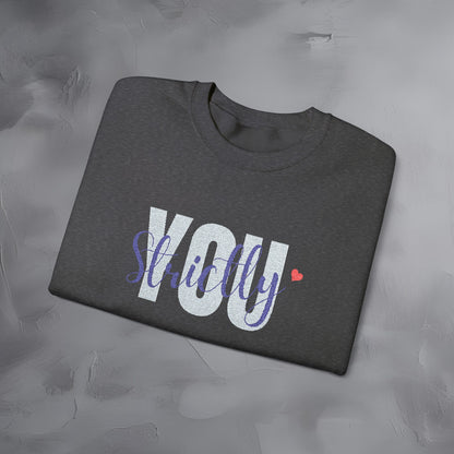Strictly You - Embroidered Sweatshirt