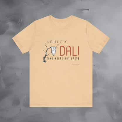 Strictly Dalí – Time Melts. Art Lasts. T-Shirt | Surrealist Artist Graphic Tee | Salvador Dalí Inspired Shirt