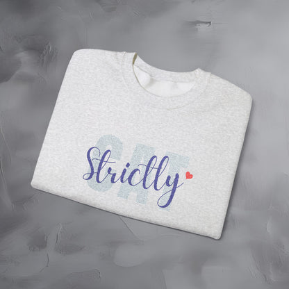 Strictly Cat - Embroidered Sweatshirt