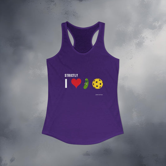 Strictly Pickleball Tank – I Love Pickleball