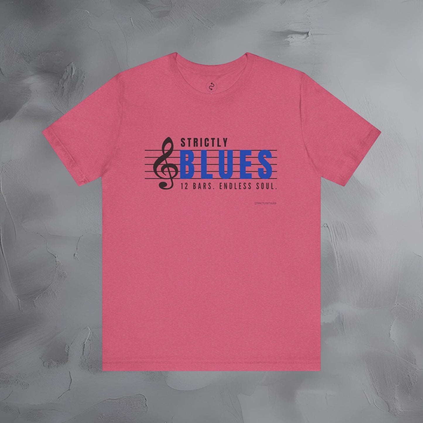 Strictly Blues – 12 Bars. Endless Soul. T-Shirt | Blues Music Graphic Tee | Musician Lifestyle Shirt